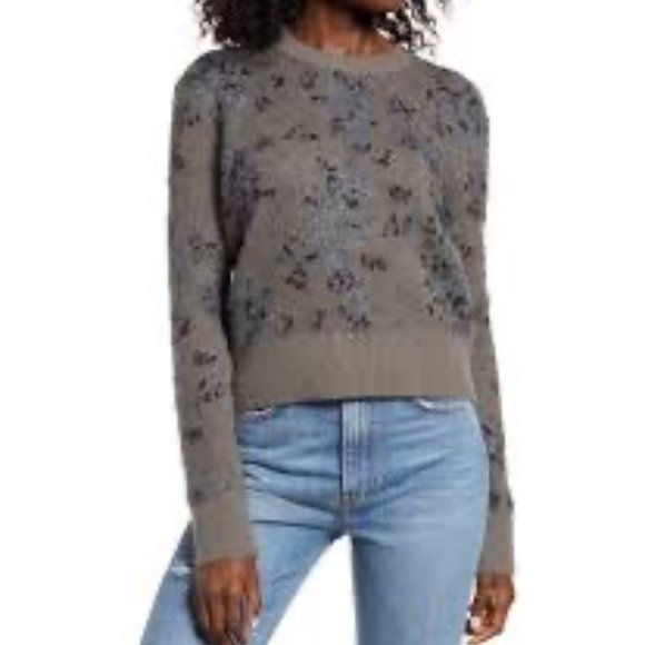 All Saints Sweaters - All Saints Asko Camo Crewneck Sweater Small